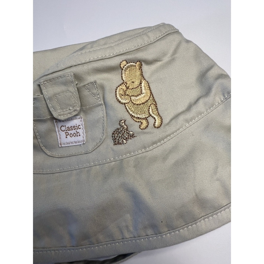 Vintage Classic Pooh Winnie The Pooh‎ Outdoor Neutral Hat Beach Camp Hike Summer - Picture 3 of 7